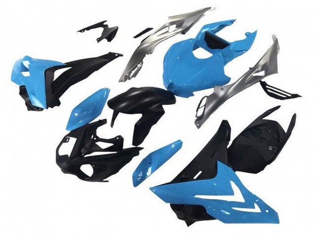 2014-2016 BMW S1000R Motorcycle Fairings - Blue Silver Matte Black Canada