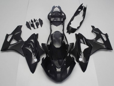 2019-2022 BMW S1000RR Motorcycle Fairings - Black Matte Black Canada