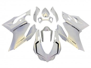 2011-2014 Ducati Panigale 1199 Motorcycle Fairings - Pearl White Corse Canada