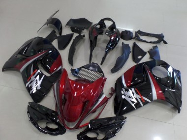 2008-2020 Dark Red Black Silver Suzuki GSXR 1300 Hayabusa Motorcycle Fairings Canada