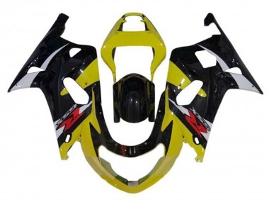 2000-2002 Suzuki GSXR1000 Motorcycle Fairings - Yellow Silver Glossy Black Red Canada
