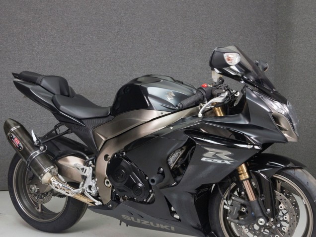 2009-2016 Suzuki GSXR 1000 Motorcycle Fairings - Black Matte Black Matte Silver Canada