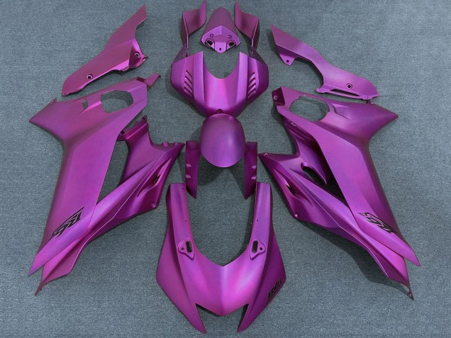 2017-2025 Yamaha YZF R6 Motorcycle Fairings - Matte Bright Purple Canada