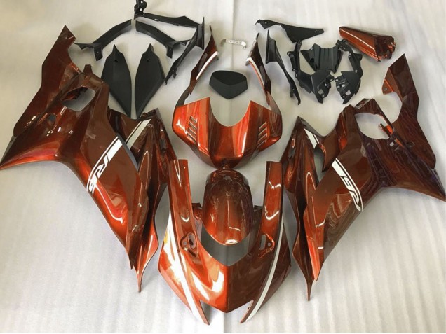 2017-2025 Yamaha YZF R6 Motorcycle Fairings - Orange Canada