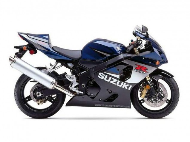 2004-2005 Suzuki GSXR 600 / GSXR 750 Motorcycle Fairings - Dark Blue Canada