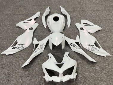 2019-2026 Kawasaki ZX4R ZX-4RR Motorcycle Fairings - Pearl White Black Canada