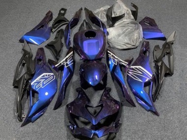 2019-2026 Kawasaki ZX4R ZX-4RR Motorcycle Fairings - Purple Blue Gradient Canada