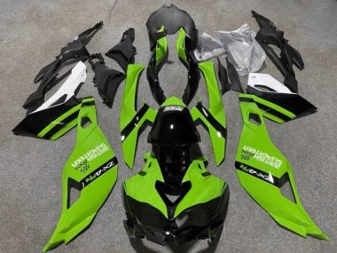 2019-2026 Kawasaki ZX4R ZX-4RR Motorcycle Fairings - Green Black White Canada