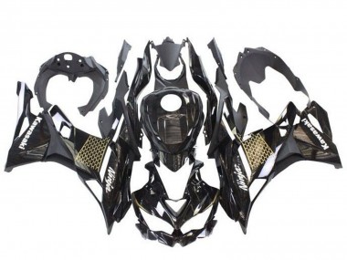 2019-2026 Kawasaki ZX4R ZX-4RR Motorcycle Fairings - Glossy Black White Gold Canada