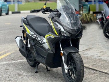2022-2024 Honda ADV160 Motorcycle Fairings - Silver Yellow Matte Black Canada