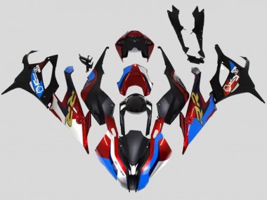 2019-2022 BMW S1000RR Motorcycle Fairings - Black Blue Red Gold Canada