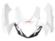 2011-2024 Suzuki GSXR 600/750 Motorcycle Fairings - White Glossy Black Red Decal Canada