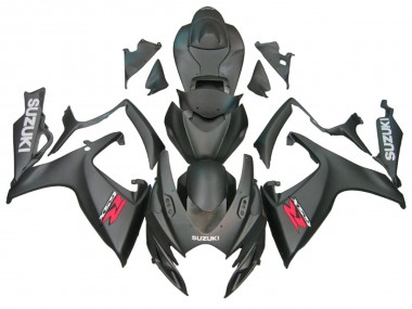 2006-2007 Suzuki GSXR 600/750 Motorcycle Fairings - Matte Black Canada