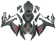 2006-2007 Suzuki GSXR 600/750 Motorcycle Fairings - Matte Black Canada