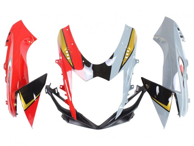2011-2024 Suzuki GSXR 600/750 Motorcycle Fairings - Red Gold Grey Black White Shark Canada