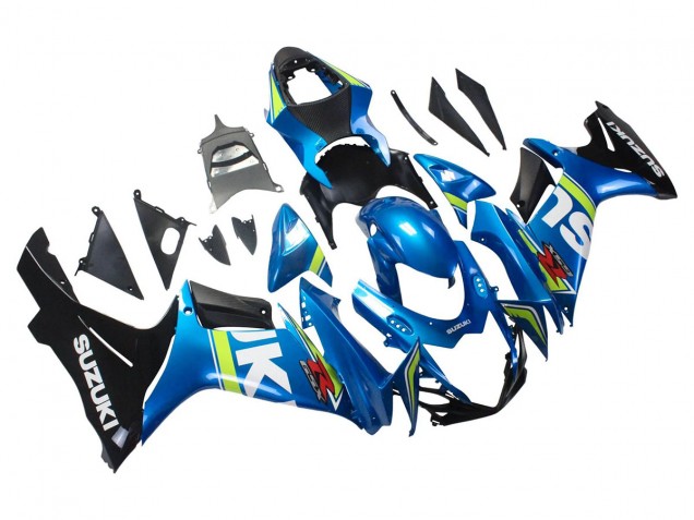 2011-2024 Suzuki GSXR 600/750 Motorcycle Fairings - Blue White Green Black Canada