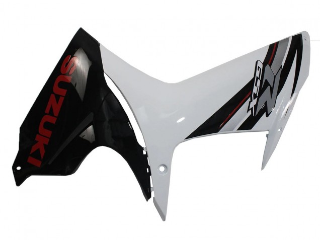 2011-2024 Suzuki GSXR 600/750 Motorcycle Fairings - White Glossy Black Canada