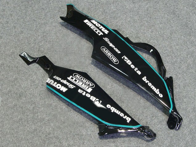 2006-2007 Suzuki GSXR 600/750 Motorcycle Fairings - White Blue Yellow Corona Alstare Canada