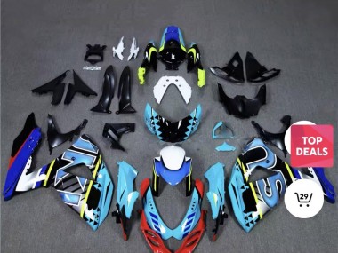 2009-2016 Suzuki GSXR 1000 Motorcycle Fairings - Blue Red Yellow White Canada