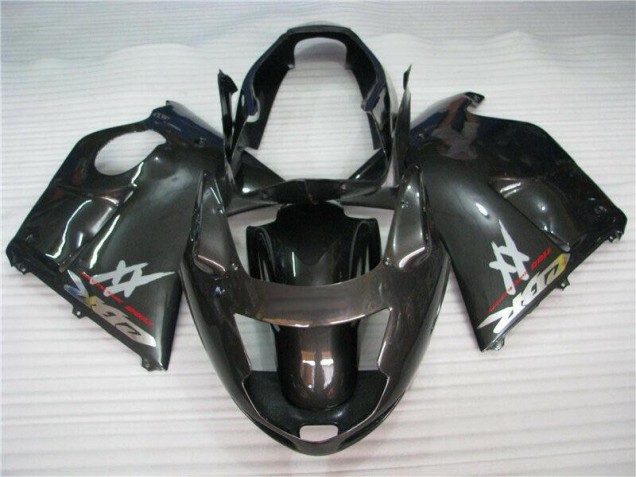 Black 1996-2007 Honda CBR1100XX Motorcycle Bodywork