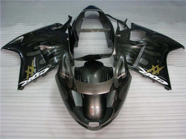 Black 1996-2007 Honda CBR1100XX Motorcycle Fairing Kits