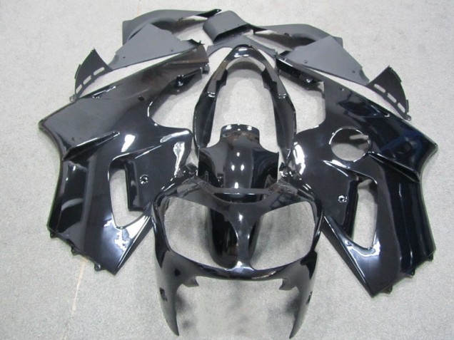 Black 2000-2001 Kawasaki ZX12R Motorcycle Fairings Black 2000-2001 Kawasaki ZX12R Motorcycle Fairings