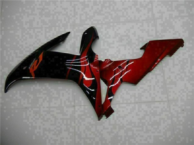 Black 2002-2003 Yamaha YZF R1 ABS Fairings