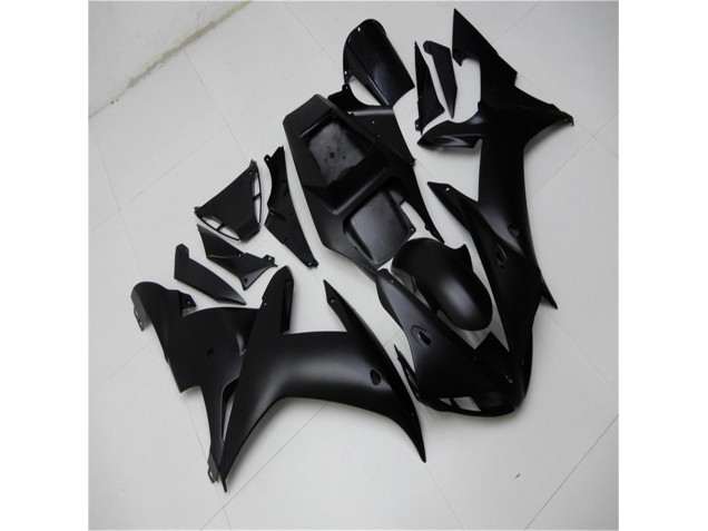 Black 2002-2003 Yamaha YZF R1 Motorcycle Fairing & Bodywork Black 2002-2003 Yamaha YZF R1 Motorcycle Fairing & Bodywork