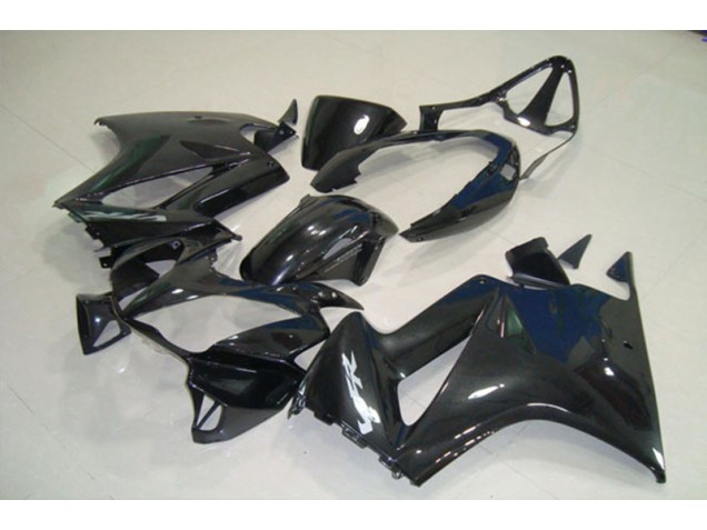 Black 2002-2013 Honda VFR800 Motorcycle Fairings