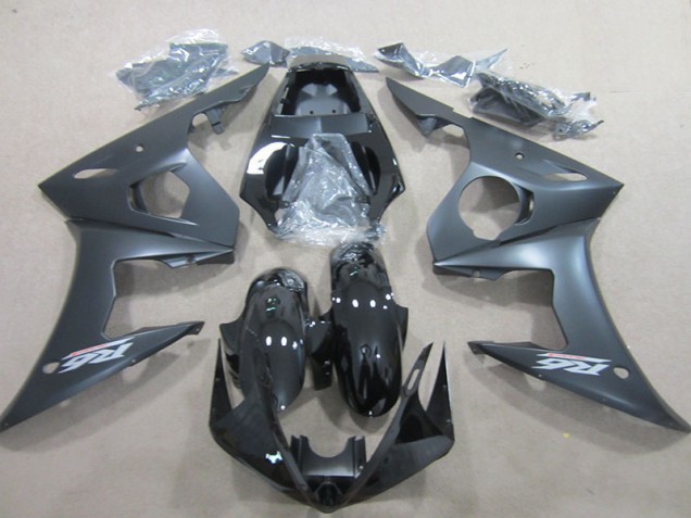 Black 2003-2005 Yamaha YZF R6 Motorcycle Fairing Kits Black 2003-2005 Yamaha YZF R6 Motorcycle Fairing Kits