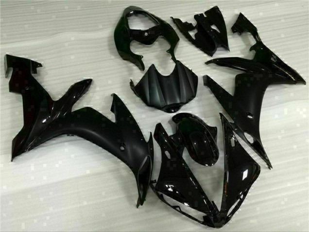 Black 2004-2006 Yamaha YZF R1 Motorcycle Fairing Kits