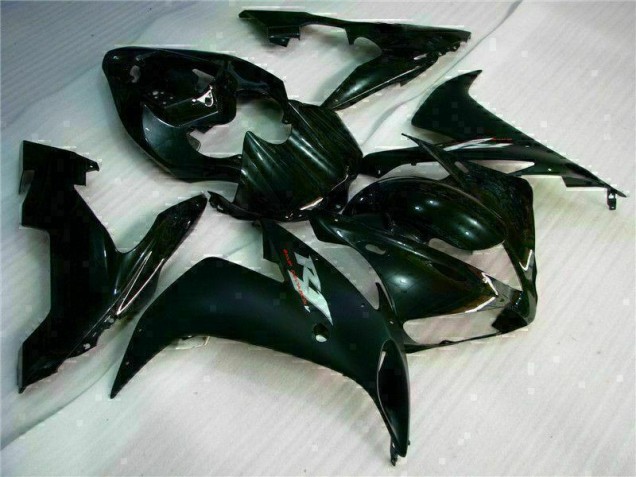Black 2004-2006 Yamaha YZF R1 Motorcycle Fairing Kits & Plastic