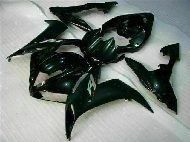 Black 2004-2006 Yamaha YZF R1 Motorcycle Fairing Kits & Plastic
