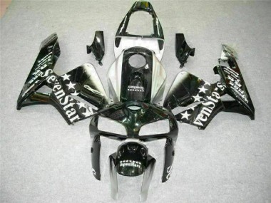 Black 2005-2006 Honda CBR600RR ABS Motorcycle Fairing