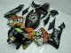 Black 2005-2006 Honda CBR600RR ABS Motorcycle Fairings