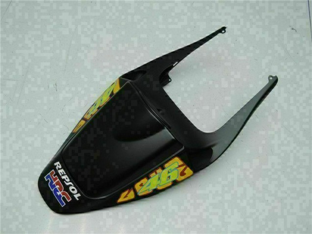 Black 2005-2006 Honda CBR600RR ABS Motorcycle Fairings