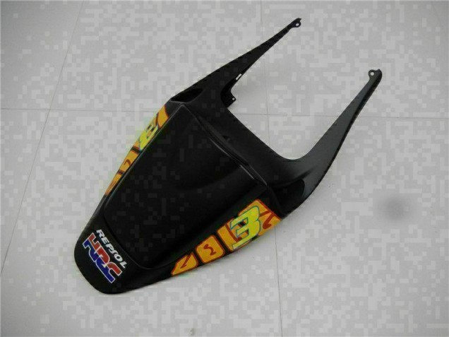 Black 2005-2006 Honda CBR600RR Motorcycle Fairing Kits & Plastic