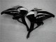 Black 2005-2006 Honda CBR600RR Motorcycle Fairing