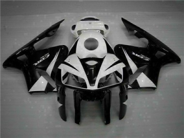 Black 2005-2006 Honda CBR600RR Motorcycle Fairing
