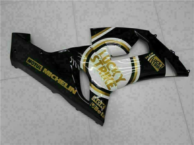 Black 2005-2006 Kawasaki ZX6R Motorcycle Fairing