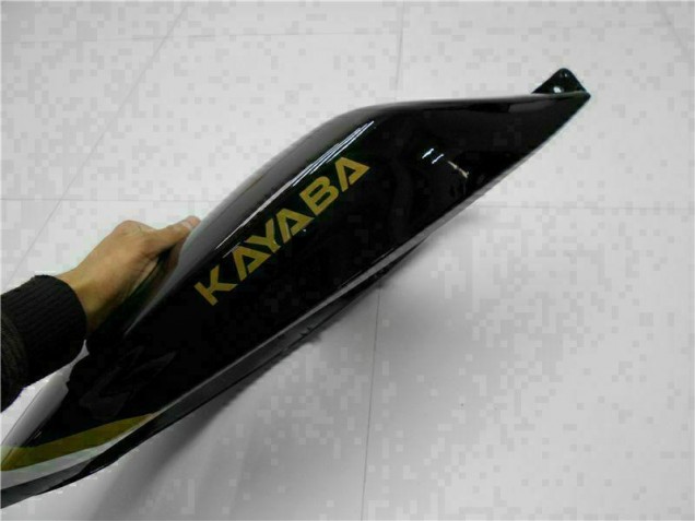 Black 2005-2006 Kawasaki ZX6R Motorcycle Fairing
