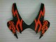 Black 2006-2007 Suzuki GSXR 600/750 Aftermarket Motorcycle Fairing