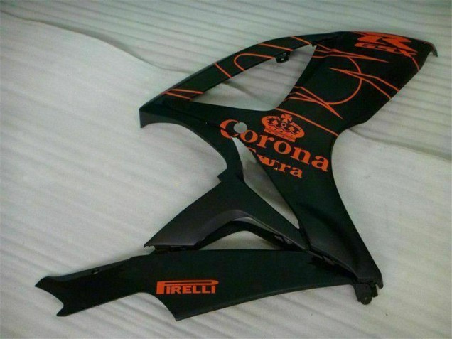 Black 2006-2007 Suzuki GSXR 600/750 Aftermarket Motorcycle Fairing