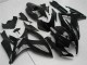 Black 2006-2007 Suzuki GSXR 600/750 Aftermarket Motorcycle Fairings