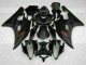 Black 2006-2007 Yamaha YZF R6 Aftermarket Motorcycle Fairing