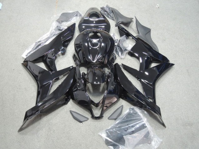 Black 2007-2008 Honda CBR600RR Motorcycle Fairing & Bodywork