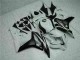 Black 2007-2008 Honda CBR600RR Motorcycle Fairing