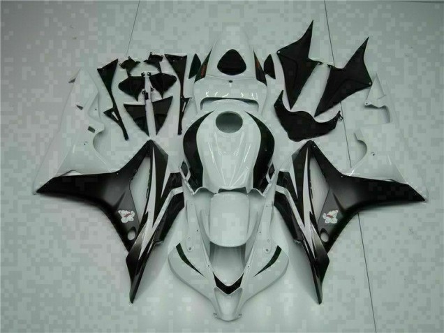 Black 2007-2008 Honda CBR600RR Motorcycle Fairing