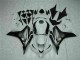 Black 2007-2008 Honda CBR600RR Motorcycle Fairing
