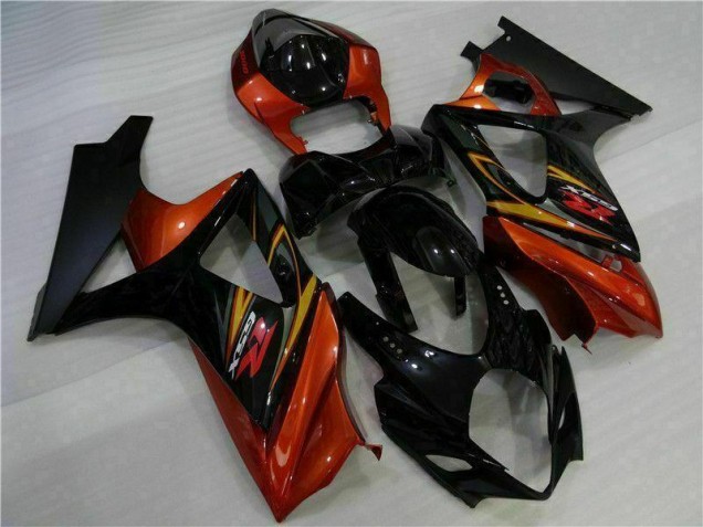 Black 2007-2008 Suzuki GSXR 1000 Full Motorcycle Fairing Kits Black 2007-2008 Suzuki GSXR 1000 Full Motorcycle Fairing Kits